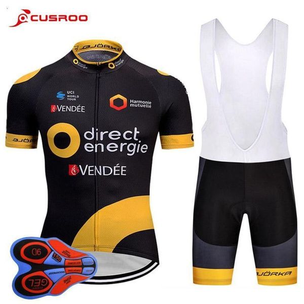 

team direct short sleeve cycling jersey 9d gel pad bike shorts ropa ciclismo mens quick dry bicycling maillot culotte clothing, Black;blue