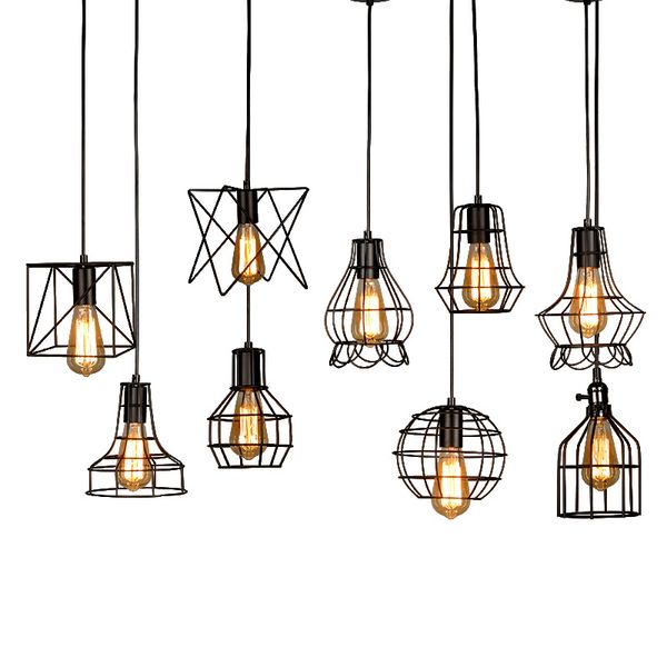 Modern Black Cage Pendant Lights Iron Minimalist Retro - Pendant Lamp Modern Ceiling Light Contemporary Scandinavian Modern Black Cage Pendant Lights Iron Minimalist Retro - Pendant Lamp Modern Ceiling Light Contemporary Scandinavian