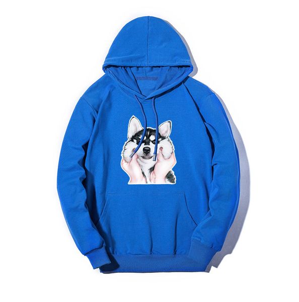 

designer mens hoodies dog print hooded thin sweatshirts casual customizable pullover loose sweater for men clothing size m-5xl wholesale