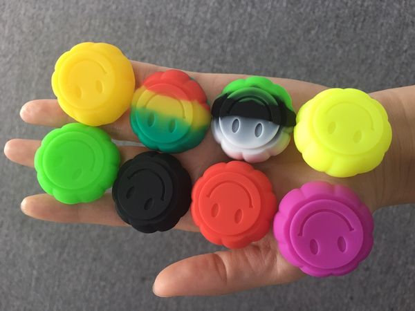 

dry herb container 5ml small pumpkin silicone dab containers fda silicone jar for dhl ing