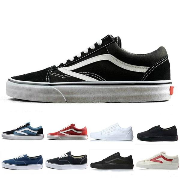 vans old skool mujer rojas