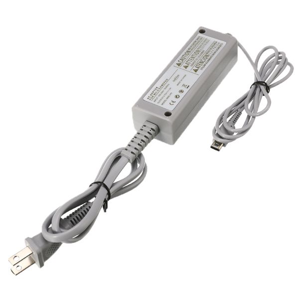

new charger adapter for nintendo wii u gamepad controller joystick 100-240v ac charger adapter home wall power supply us/eu plug