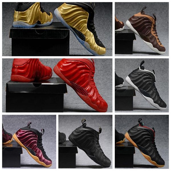 

2019 new men's casual shoes bronze gold pro galaxry one 1s sports training shoes sneakers us 7-13