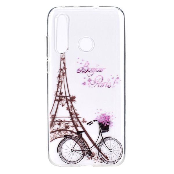 

transparent soft tpu for samsung galaxy a8s case cover colour decoration tower bike butterfly girl mobile phone cases