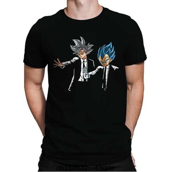 

men's t-shirts printed funny camiseta suoer fiction mens womens t-shirt, White;black