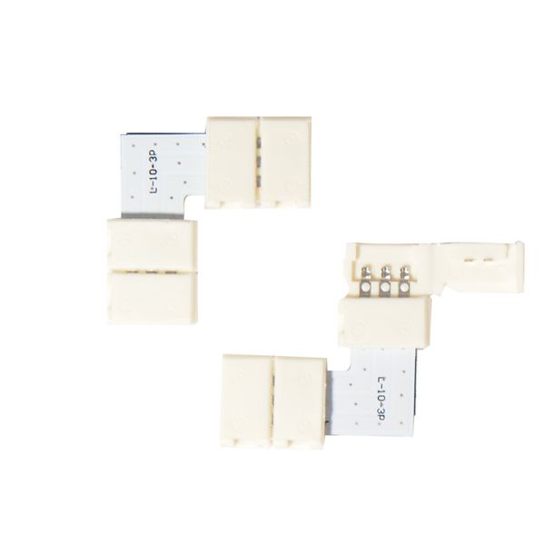 10 SETS 2PIN L 8mm/10mm L Form 3 4 5IN L Stecker Für Einfarbig 3528 5050 oder WS2812B WS2811 WS2801 Led Streifen Kein Löten