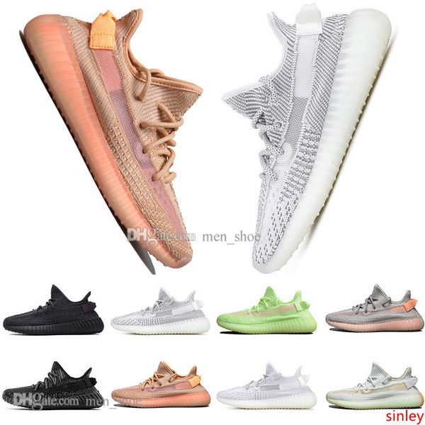 

with clay v2 white black static reflective rainbow discoloration mens running shoes hyperspace true form women sports designer sneakers