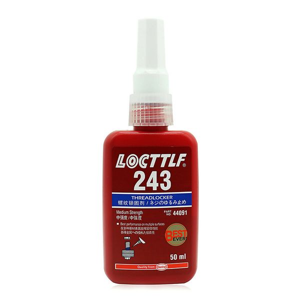 

1 pcs 243 medium strength threadlocker anaerobic adhesive glue hsj88