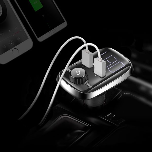 

car mp3 player music player bluetooth with dual usb support fm transmitter handsradio bluetooth aux input/output