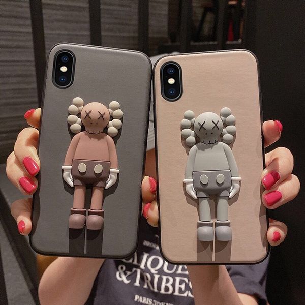 

classic kaws phone case for iphone 11 pro xs max xr x 7 8 plus silicone case