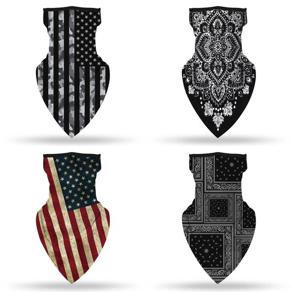 

b0hba bicycle magic riding outdoor sports scarf gas mask bike headband breathable cycling scarf face mask for bike + filter, Black