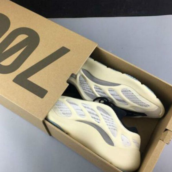 

2020 новый черный 700 v3 azael mens открытый обуви женская 3m светоотражающие 700s v3 glow in the dark тапки спорт обуви