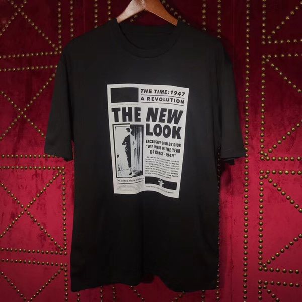 

2019 ummer new luxury de igner men de igner t hirt po ter print hort leeve t hirt ca ual tee hirt male clothing