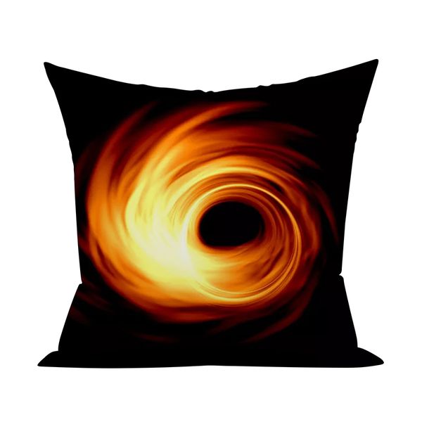 

cushion cover outer space pattern polyester pillowcase throw pillow cover for sofa bed car decorative pillows 45cm*45cm 1pc