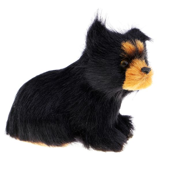 

soft plush pet simulation sitting bear figurine model bedroom decor dolls