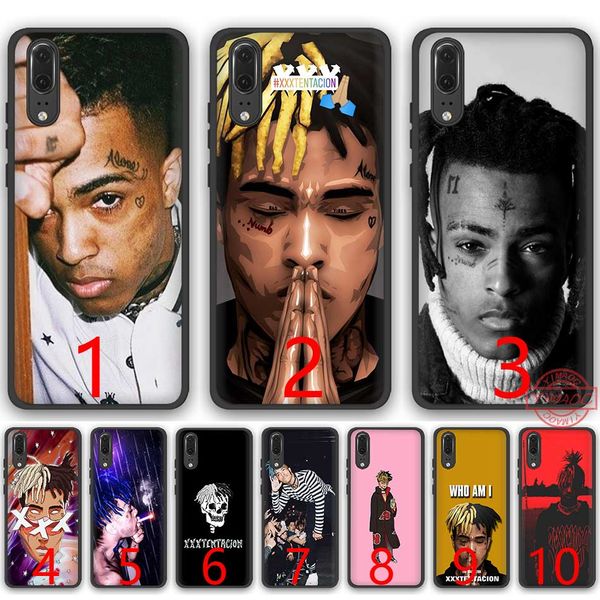 

Рэп-певец XXXTentacion MC Мягкий силиконовый черный TPU чехол для телефона Huawei P8 P9 P10 P20 Lite P