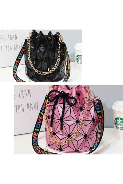 

deisigner bag for women chest pack lady chains shoulder bag presbyopic messenger bag designer padlock canvas wholesale 106#124