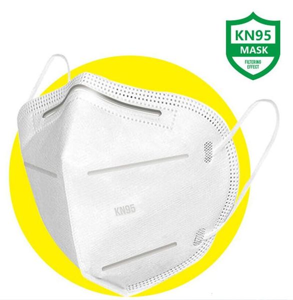 

50pcs/lot folding kn95 mask filters half face dust gas mask kn95 respirator safety protective masks anti dust pm2.5 fog dust mask