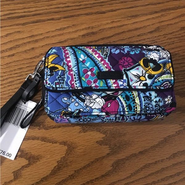 

new cartoon all in one crossbody and wristlet nwt