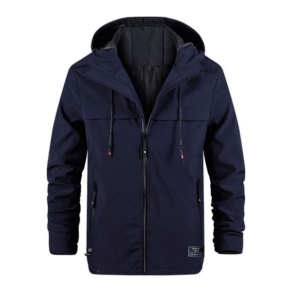 

jacket men's large size summer bomber spring windbreaker cloth streetwear coat hood 2019 fashion male clothing size, Black;brown