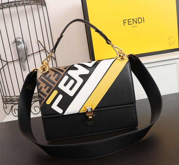 

2019 famous designer womens handbag new letter shoulder bag genuine leather bag luxury saddle bag 01 size 25cm11cm18cm, Blue;gray