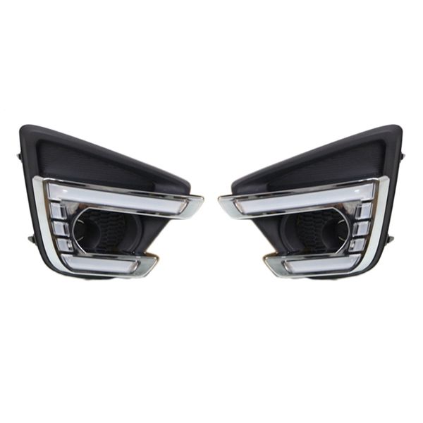

2x drl led daytime running light lamp with turn signal for cx-5 2012-2020