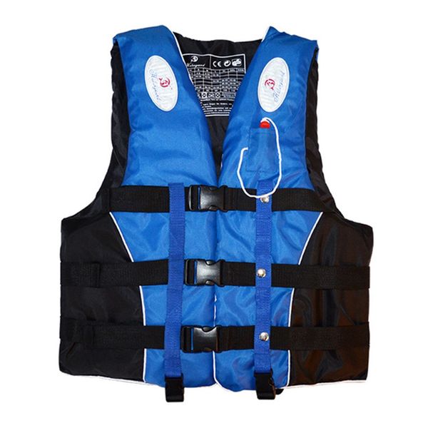 

swimming boating ski drifting life vest with whistle m-xxxl sizes water sports man kids jacket polyester life vest jacket