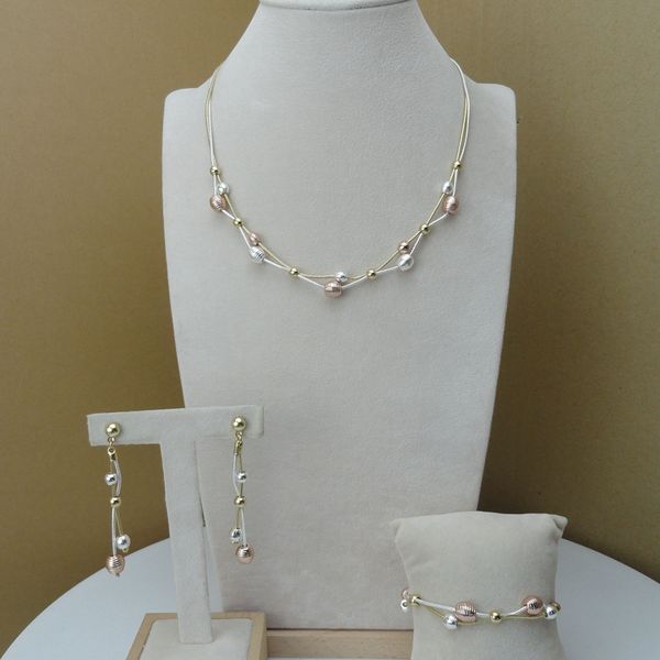 

yuminglai simple jewelry dubai costume jewelry sets fhk7684, Silver