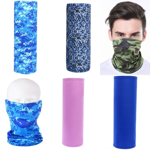 

ayyby multiple bandana printed scarf styles scarf multifunctional seamless face mask tube ring headband men women, Black