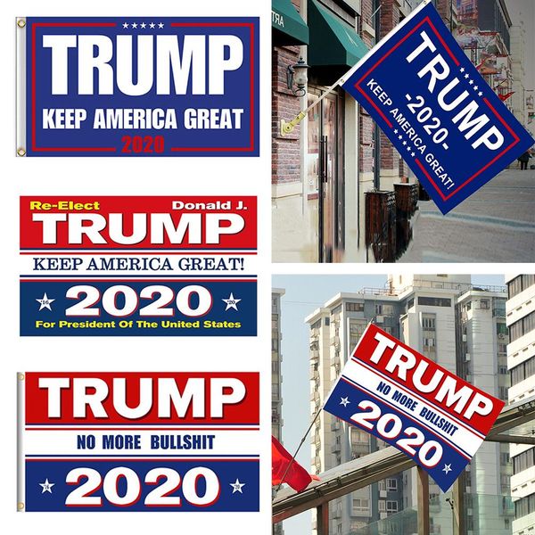 

home garden 90*150cm donald trump flag america president election banner trump flags publicity banner flags
