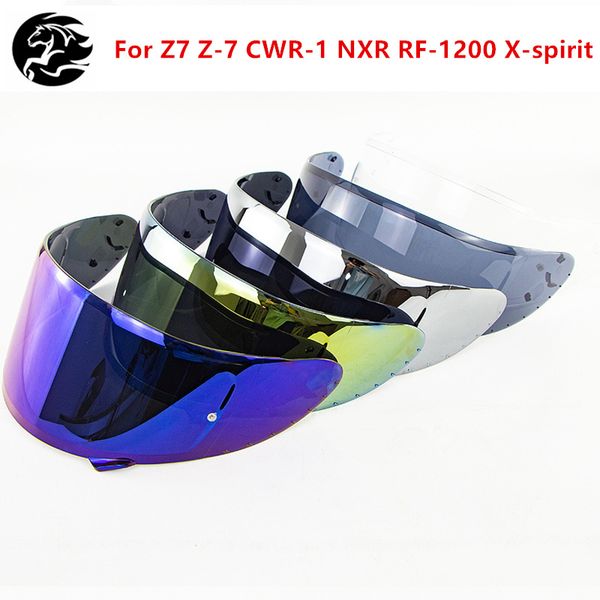 

professional motorcycle racing helmet visor full face helmets lens for x14 z7 z-7 cwr-1 nxr rf-1200 x-spirit helmet glasses