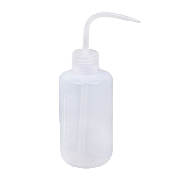

cylinder shaped 250ml 8oz plastic tattoo washing soap bottle white