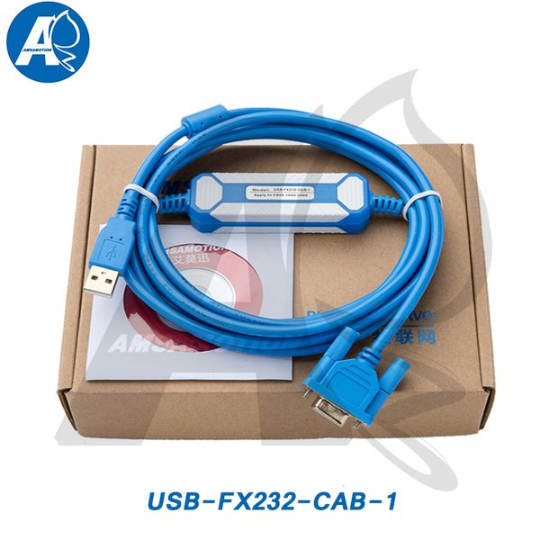 

isolation cable usb-fx232-cab-1 for mitsubishi hmi touch panel programming cable ac30r2-9ss usb fx232cab1