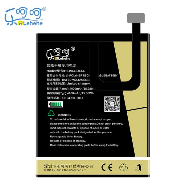 

new original lehehe hb496183ecc battery for huawei enjoy 6 nce-al00 4100mah cellphone battery replacement with tools gifts