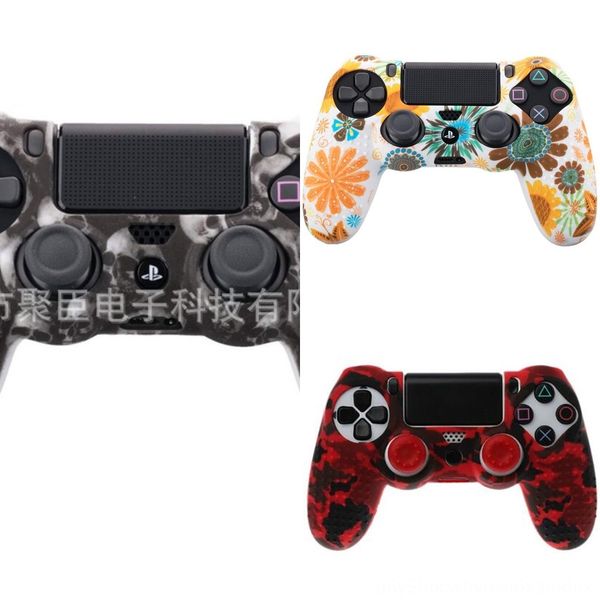 

2tfav 10camouflage camo silicone cover controller case for ps4 playstation dualshock 4 sony pro slim skin