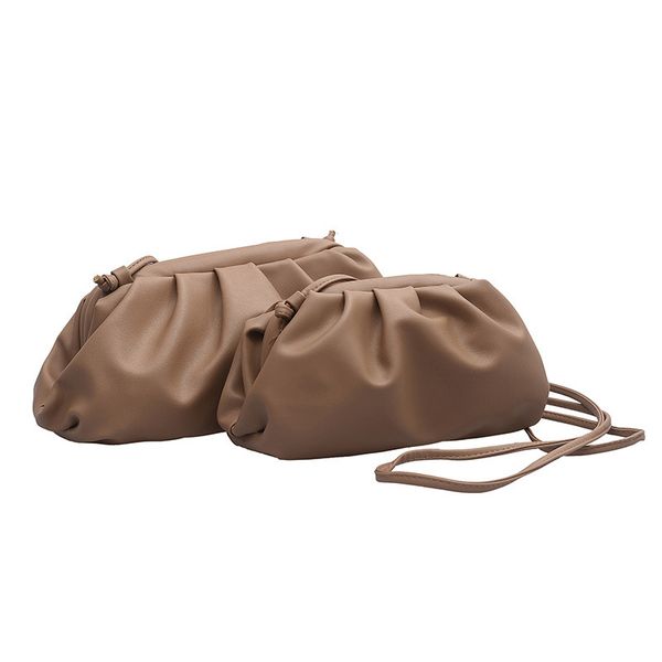 

2019 new shoulder bag women simple solid dumplings package ladies personality large capacity handbags designer bags