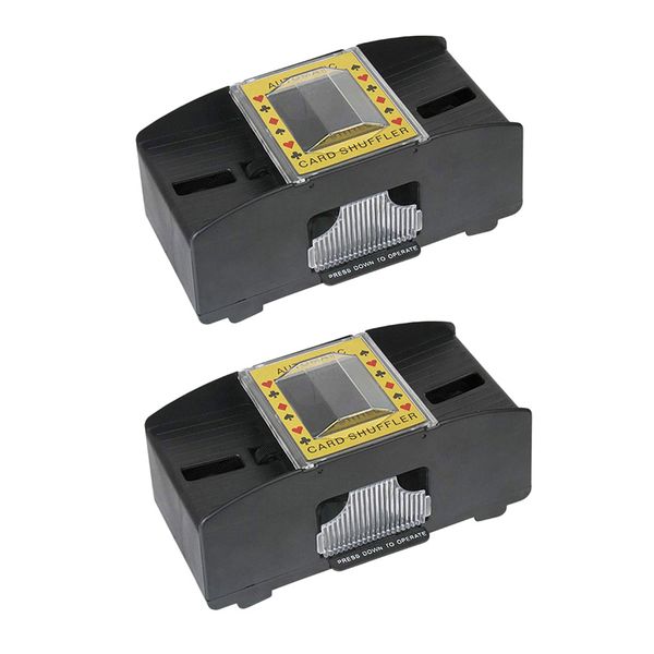 

automatic electronic card shuffler electric poker play shuffling machine 2x