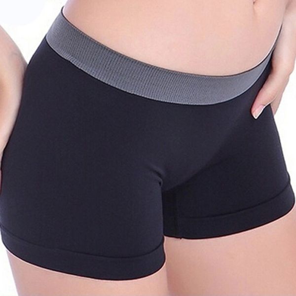 

women yoga shorts summer cotton sports shorts women solid color fitness running, White;red