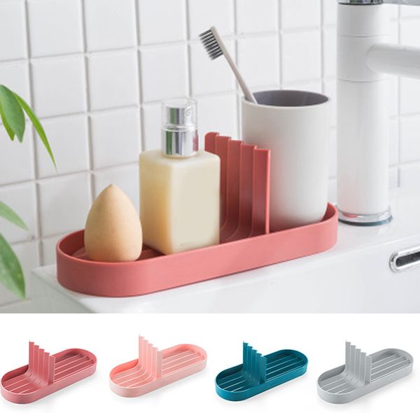 

durable mini dish sponge rack and tray storage drain rack kitchen sink soap holder hanger fas6