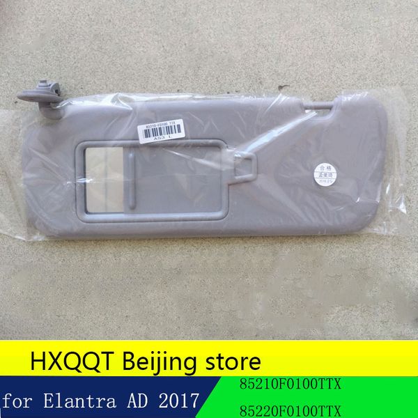

new sun visor inside passenger right gray for 2017 elantra ad sun visor insider driver left gray 85220f0100ttx 85210f010