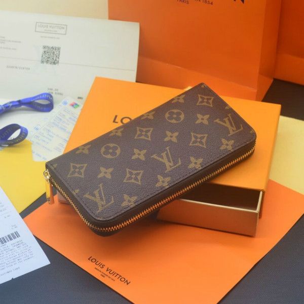 

2020 new designer 188 louis vuitton embossed single zip wallet classic women evening package clutch handbags purse luxury card bags