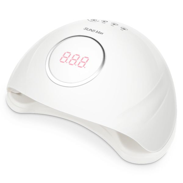 

72w fast curing speed nail dryer with 4 time setting smart sensor lcd screen nail lamp led uv lamps for all kinds of gels