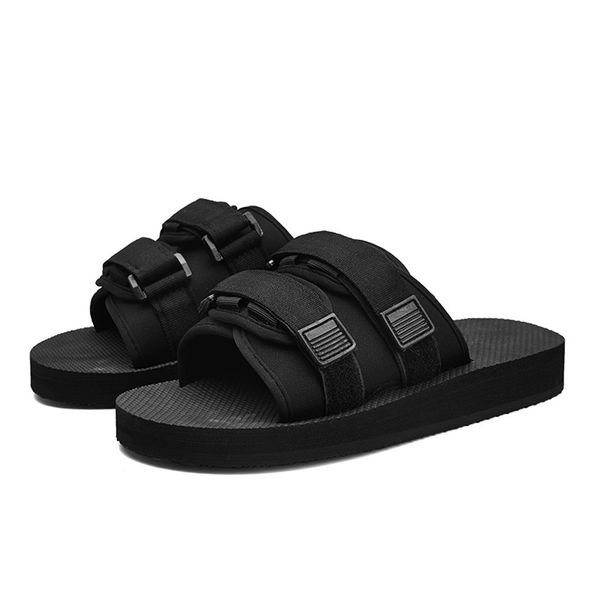 

2019 new casual couple models slippers fashion beach sandals and breathable comfort slippers erkek ayakkabi zapatos de hombre 30, Blue;gray