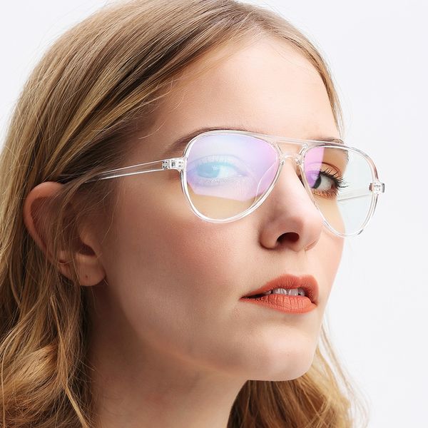 Wholesale-Oulylan Óculos Retro Quadro Mulheres Homens Sobrecarregados Espetáculos Quadros Limpa Óculos Falsos Transparentes