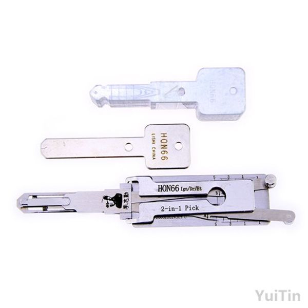 

Hot Original LISHI 2 In 1 Honda HON66 3 In 1 lock pick genuine used for Honda Acura EVERUS Trumpche