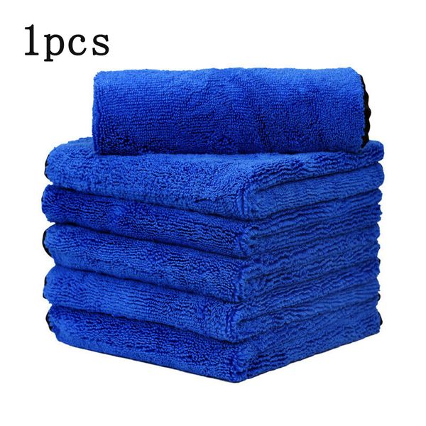 

1 x car wash microfiber towel auto cleaning drying cloth super absorbent 40*40cm