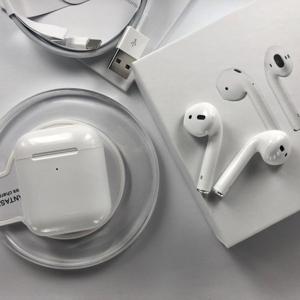 

Wirele bluetooth earbud head et earphone upercopy airpod 2 with h1 chip pop up window work touch wirele charge
