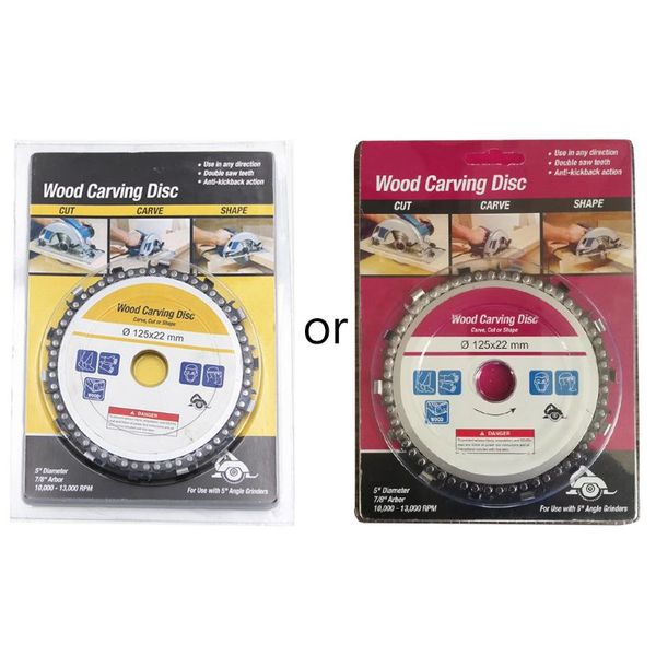 

5 inch 14tooth grinder chainsaw disc for cutting wood saw blade chain circular 125*22mm