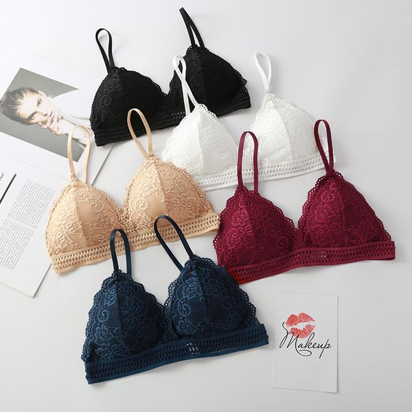 

camisoles & tanks beauty back bra deep v-neck lace cotton tube summer women lingerie tank underwear, Black;white