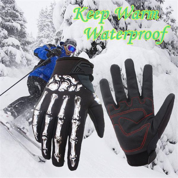 

sagace outdoor sport ski gloves men's winter warm waterproof fleece snow ski gloves windproof thermal touch screen a30107